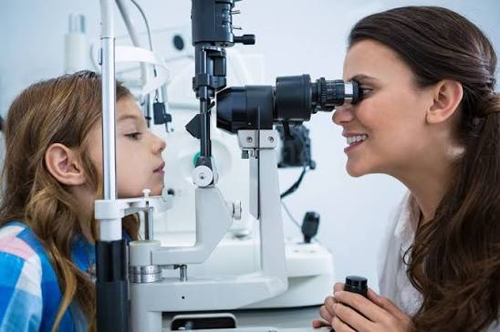 Advanced Eye Examination Room at AQUITY Eye Care Hospital in Sitapur Road, Lucknow